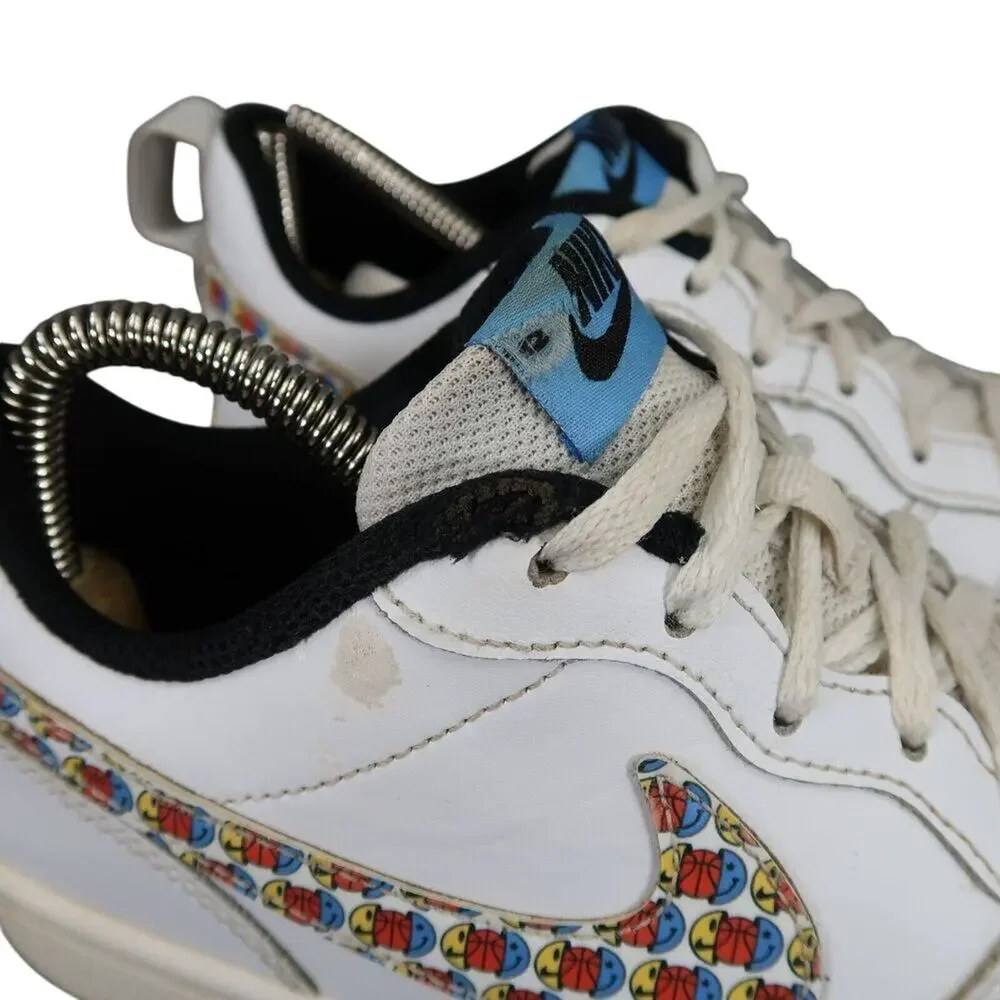 Nike Shoes Kids 5 Sneakers Court Borough Low Athletic Trainers Basketball Swoosh - Picture 4 of 16